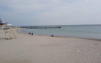 On The Shore of The Black Sea in Arcadia Odessa Ukraine