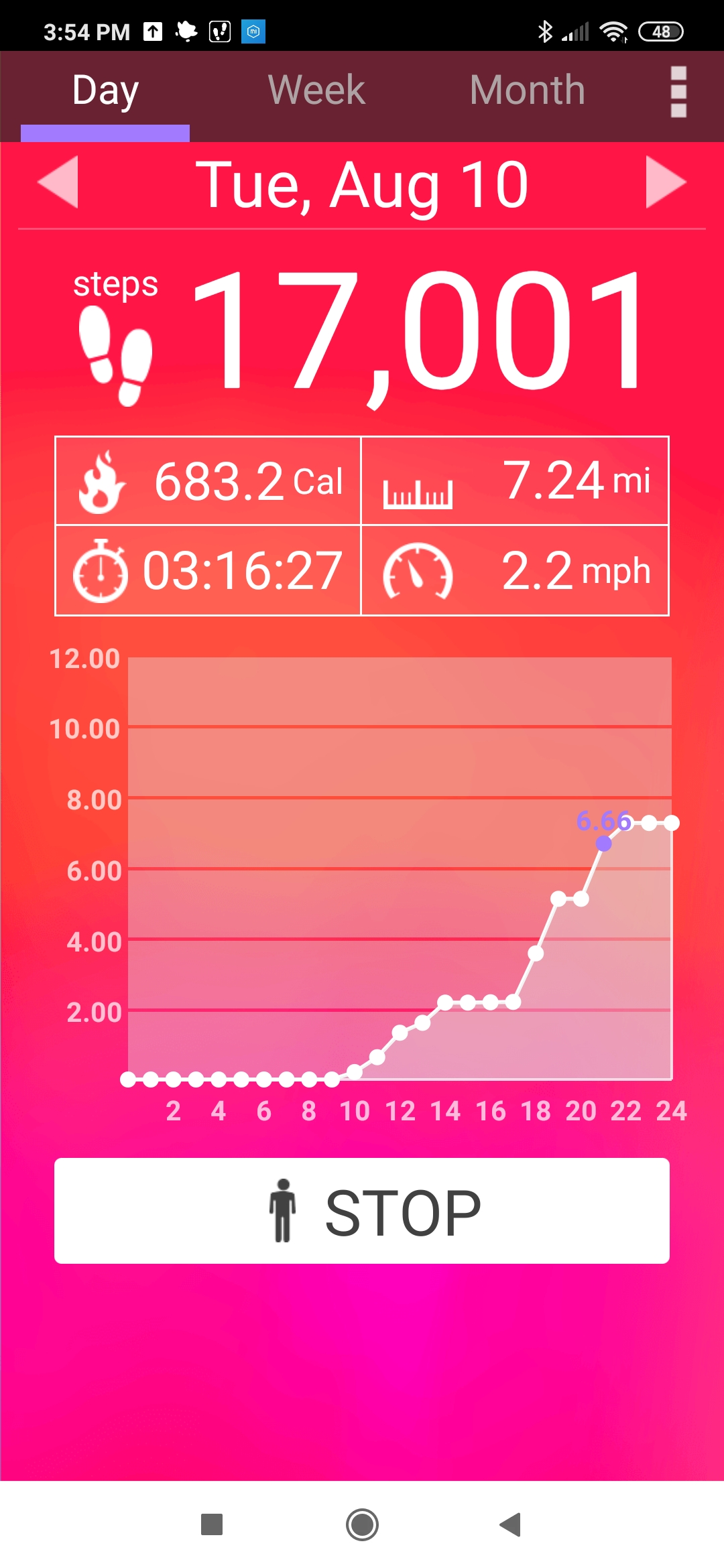 Pedometer App