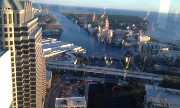 The Tampa Club Overlooking Tampa Bay Florida