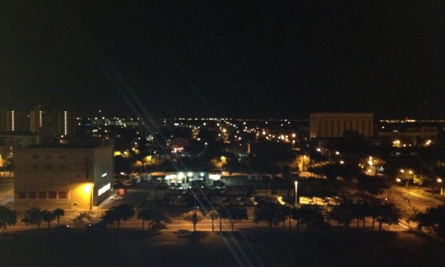 Warm and Lovely Autumn Night In Saint Petersburg, Florida