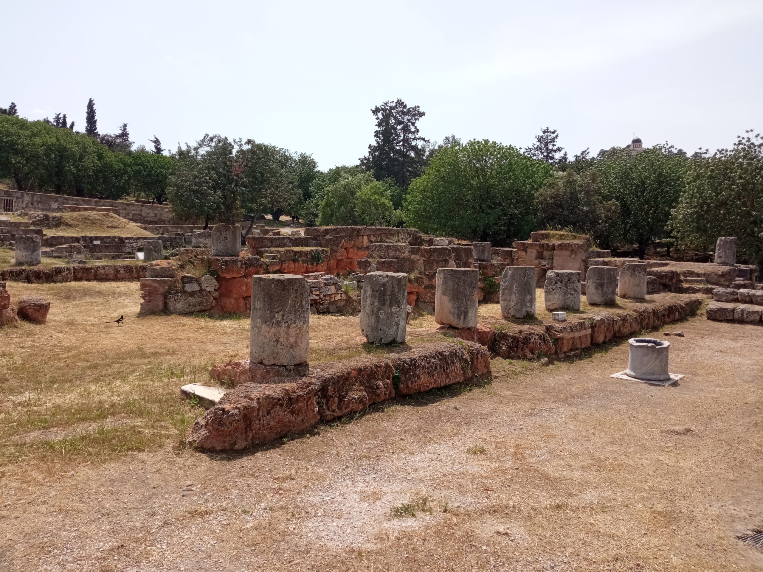 A Walk Through the Ancient Agora of Athens Greece