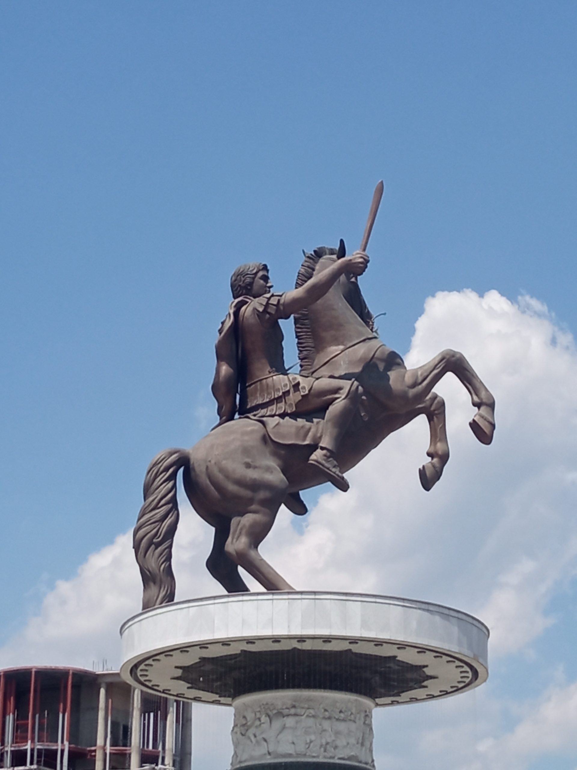 Alexander the Great Statue in Skopje, Macedonia