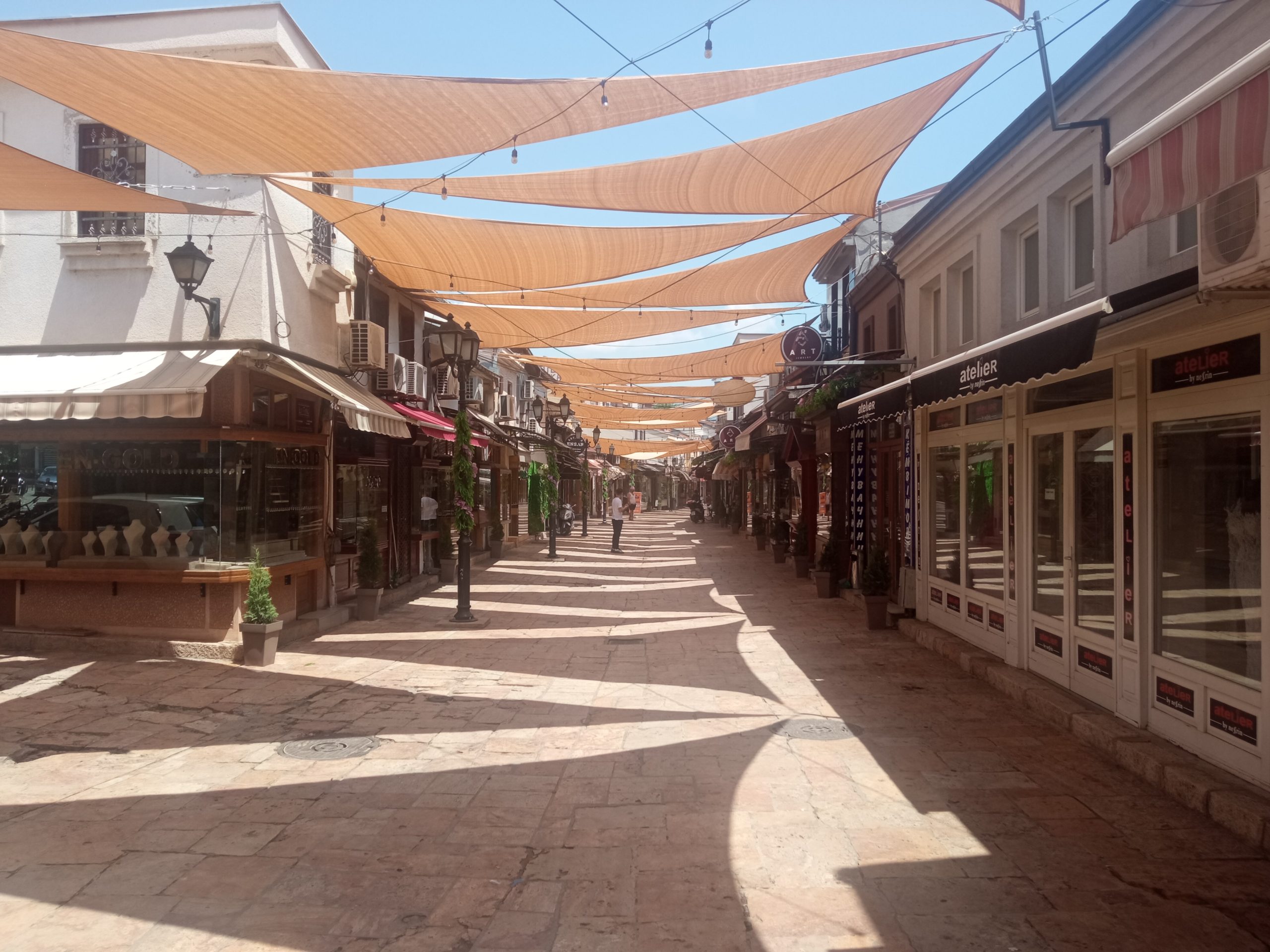 Bit Pazar The Old Bazar Market in Skopje, North Macedonia