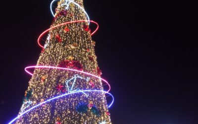 Skanderbeg Square Christmas Spirit in Albania