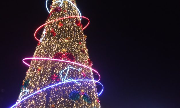 Skanderbeg Square Christmas Spirit in Albania