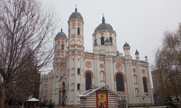 Catedrala Sfantul Spiridon Nou in Bucharest, Romania