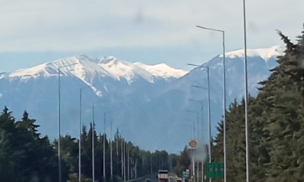 A View of the Myth Inspiring Legendary Mount Olympus in Greece