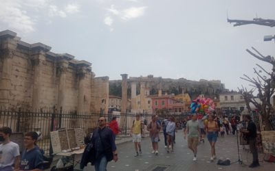 A Tour of Monastiraki Square and Surrounding Area in Athens, Greece