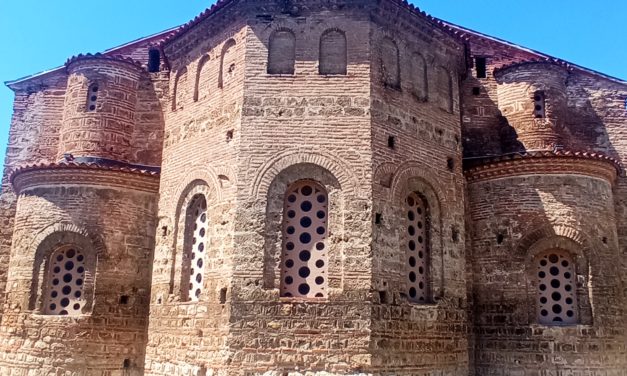 The Historical Church of Saint Sophia in Ohrid, North Macedonia