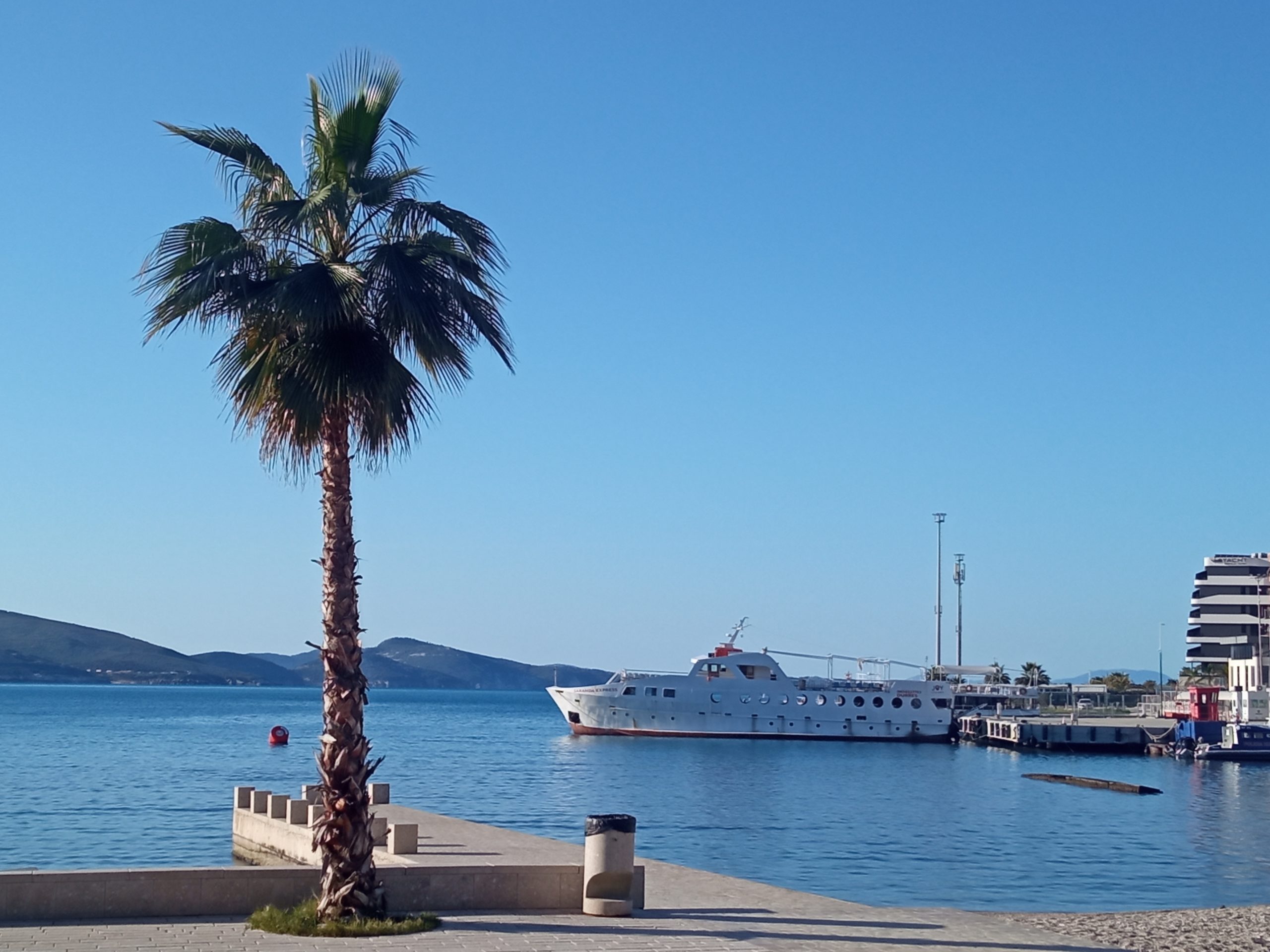 Exploring Sarande, Albania in the Early Spring