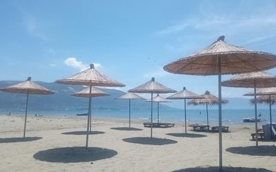 Vlorë, Albania on the Coast of the Adriatic and Ionian Sea